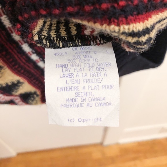 Vintage Tundra Wool Blend Sweater - Picture 6 of 6